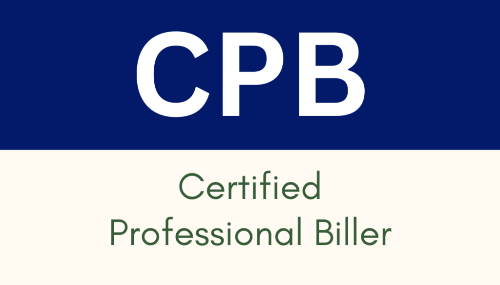 Certified Professional Billers Thrive Medical Billing
